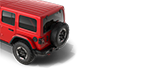 Jeep Wrangler 4x4 SUV Body Colour Roof Top miniature